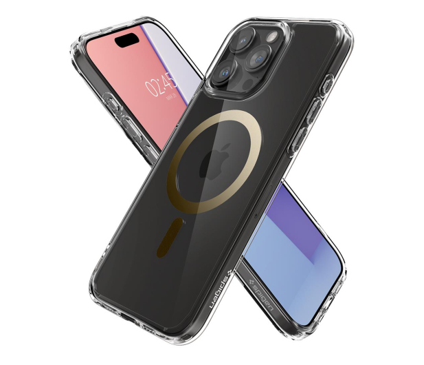 SPIGEN Ultra Hybrid Mag Magsafe do iPhone 15 Pro Max gold ACS06579 - 1178933 - zdjęcie 2